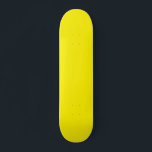 Schlichtes gelbes Skateboard<br><div class="desc">Schlichtes gelbes Skateboard</div>