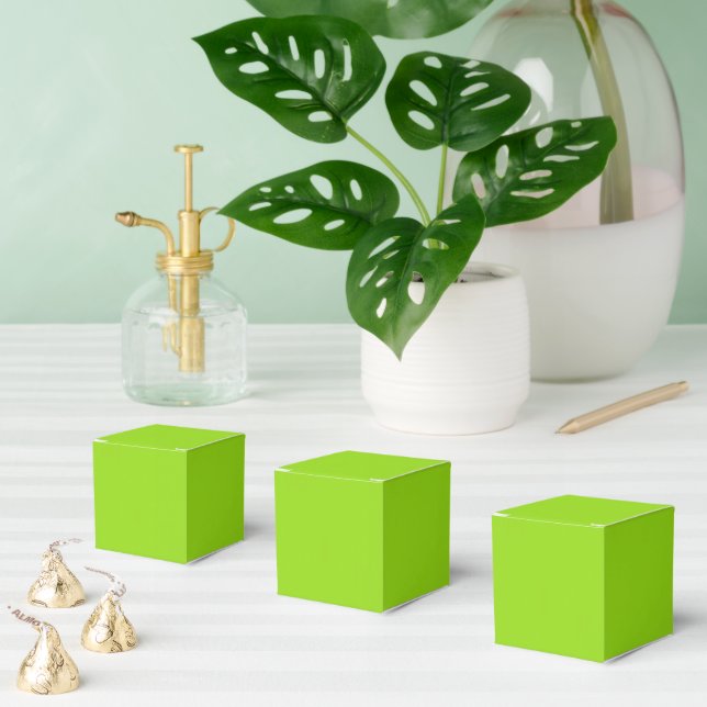 Schlichtes Grün Geschenkschachtel (Zahlreiche)