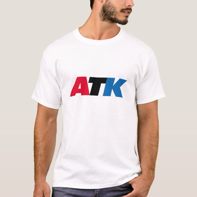 Schlichtes Logo-T-Shirt ATK T-Shirt (Vorderseite)