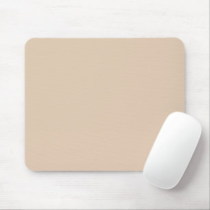 Schlichtes Palomino-Beige Mousepad