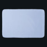 Schlichtes Perwinkelblau in fester Farbe Badematte<br><div class="desc">Schlichte,  hellblaue Perwinkle in  Farbe.</div>