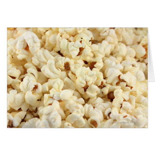 Schlichtes Popcorn nah. (Vorderseite (Horizontal))