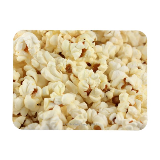 Schlichtes Popcorn nah. Magnet (Horizontal)