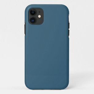 Schlichtes Stahlblau Case-Mate iPhone Hülle