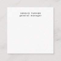 Schlichtes trendy Minimalistisches Berufliches Pro