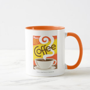 Schließ den Kaffee aus Tasse