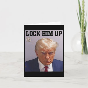 Schließ ihn Donald Trump Tasse schossen T S Anti T Karte
