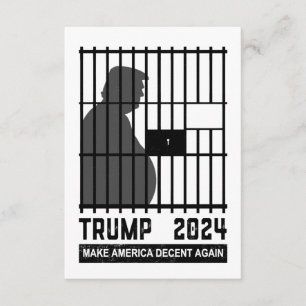 Schließ ihn Trump 2024 zurück und macht Amerika wi Begleitkarte