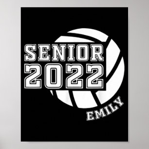 Schließ-Klasse für Senior Volleyball-Team Poster