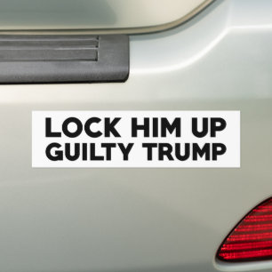 Schließ Trump ihm die Schuld zu Autoaufkleber