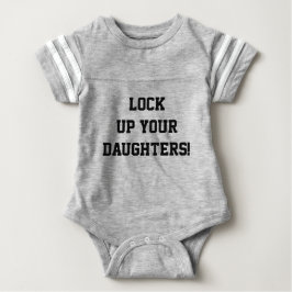 Schließe deine Dauerhirten Funny Sprichwort Baby O Baby Strampler
