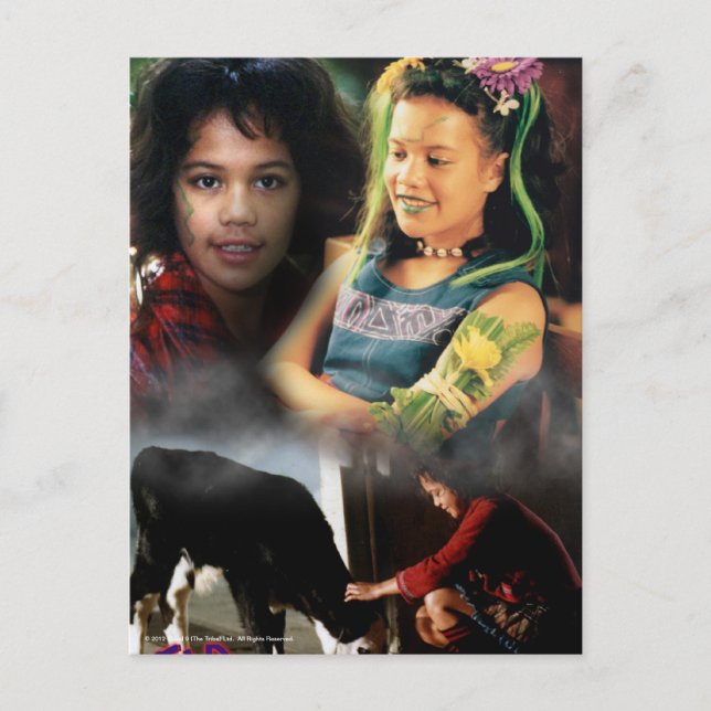 Schließe den Stamm Postkarte (Vorderseite)