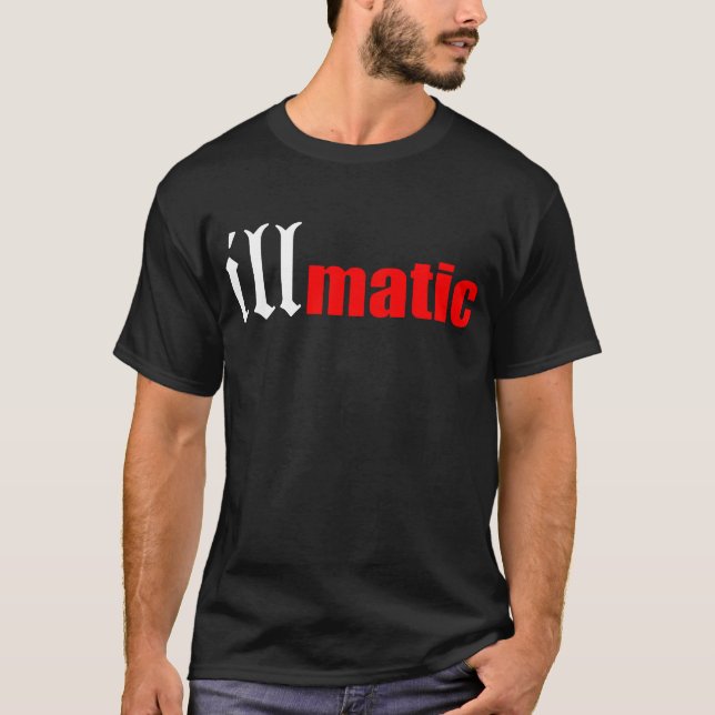 Schließen angesagter Rap DJ Illmatic NAS Hopfen2 T-Shirt (Vorderseite)