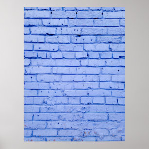 Schließen der Ziegeloberfläche Poster