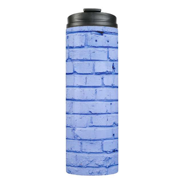 Schließen der Ziegeloberfläche Thermosbecher (Vorderseite)
