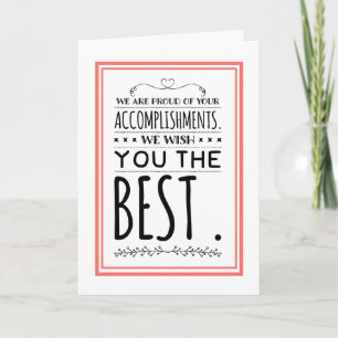 Schließen Graduate Congratulations Class 2022 Karte