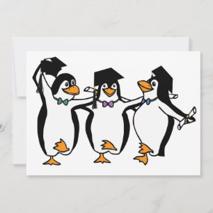 Schließen Pinguine Einladung