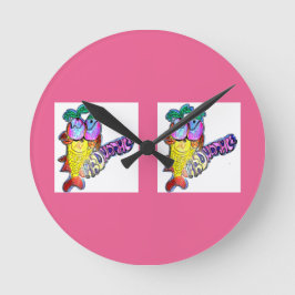 SCHLIESSEN RUNDE WANDUHR