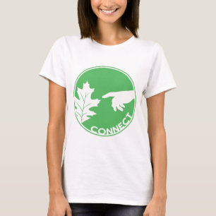 Schließen Sie an Natur an T-Shirt