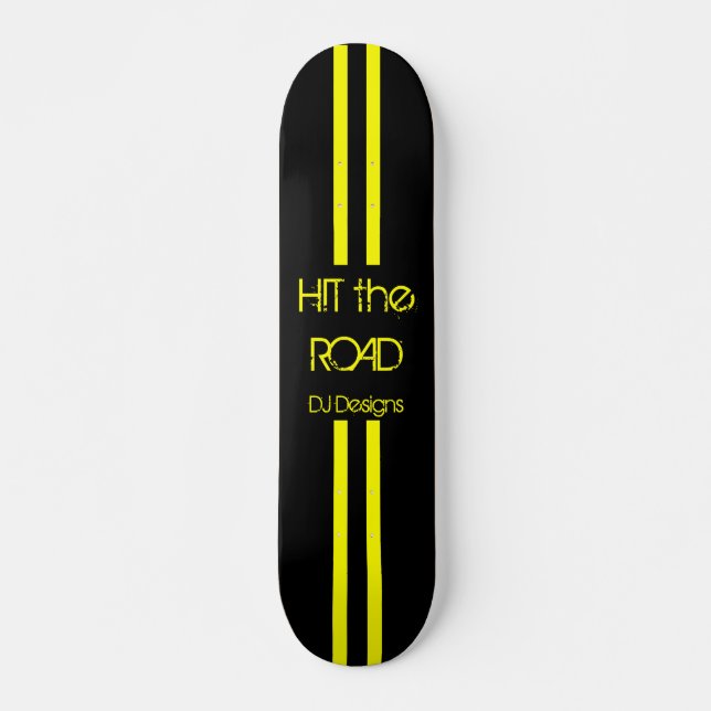 SCHLIESSEN SIE AUF DER STRASSENSCHIFFFAHRT SKATEBOARD (Vorne)