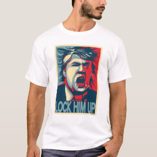 SCHLIESSEN Sie IHN HERAUF Anti-Trumpf T-Shirt