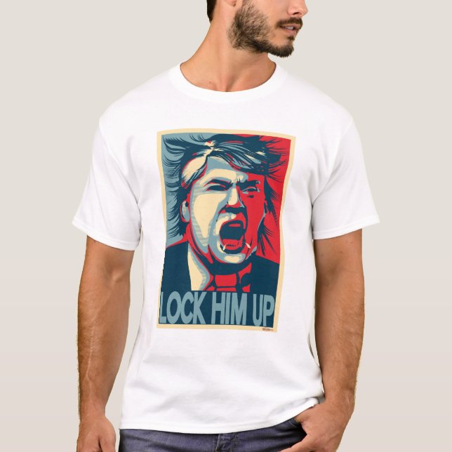 SCHLIESSEN Sie IHN HERAUF Anti-Trumpf T-Shirt (Vorderseite)