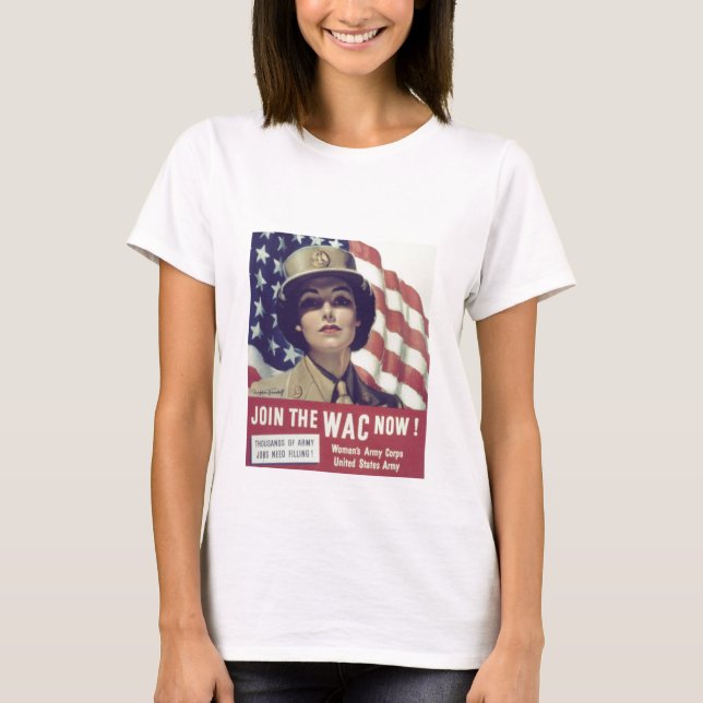 SCHLIESSEN SIE JETZT DEM WAC BEI T-Shirt (Vorderseite)