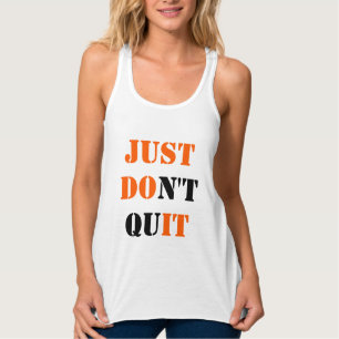 SCHLIESSEN SIE NICHT. TANK TOP