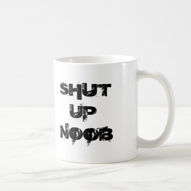 SCHLIESSEN Sie NOOB Kaffee-Tasse Kaffeetasse (Rechts)