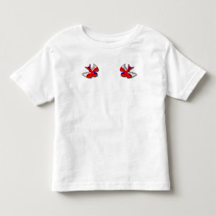 Schließen Sie oben Ihr Kleinkind T-shirt