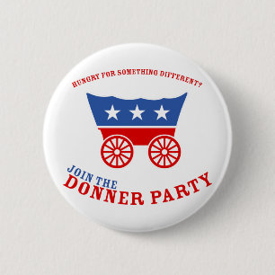 Schließen Sie sich dem Donner-Party an Button