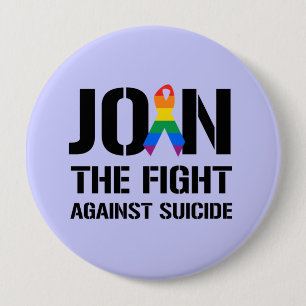 Schließen Sie sich dem Kampf gegen homosexuellen Button