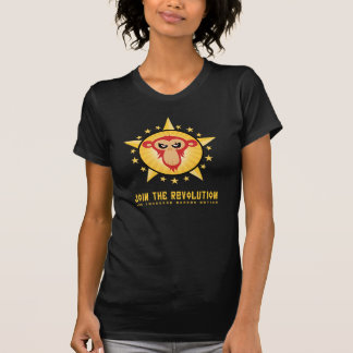 Schließen Sie sich der Revolution - Frauen an T-Shirt