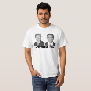 Schließen Sie sie herauf Gang Anti-hillary T-Shirt
