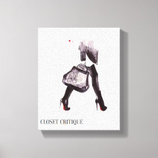 SCHLIESSENDE KRITIKKRITIK-LEINWAND LEINWANDDRUCK