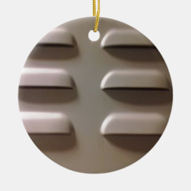 Schließfachtür Keramikornament (Vorne)