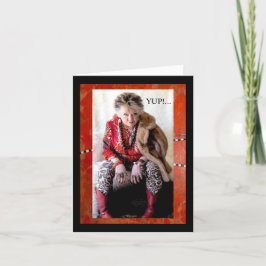 Schließlich bin ich meine Mutter Karte