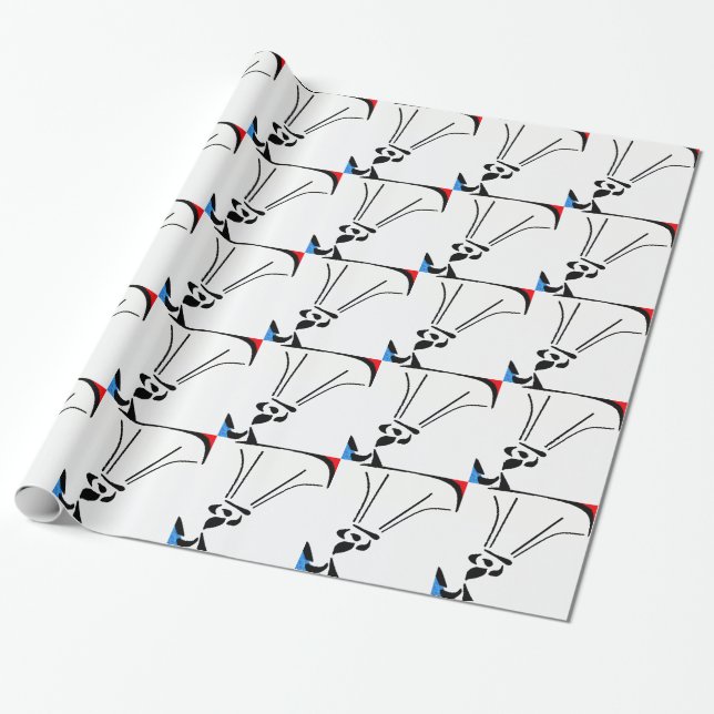 SCHLIESSLICH DER WIND GESCHENKPAPIER (Ungerollt)