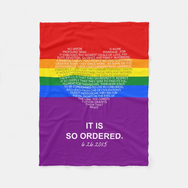 Schließlich gleiche Fleece-Decke Fleecedecke (Vorderseite)