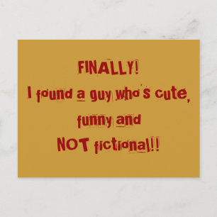 Schließlich Postkarte