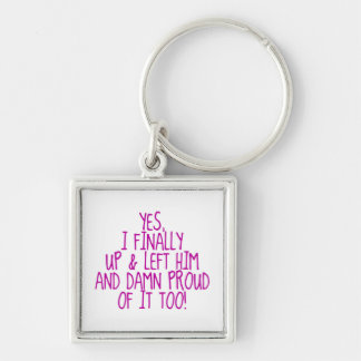 Schließlich Verließ er Schlüsselanhänger