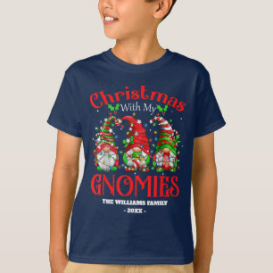 Schließlich Weihnachten mit meinen Gnomaden Famili T-Shirt