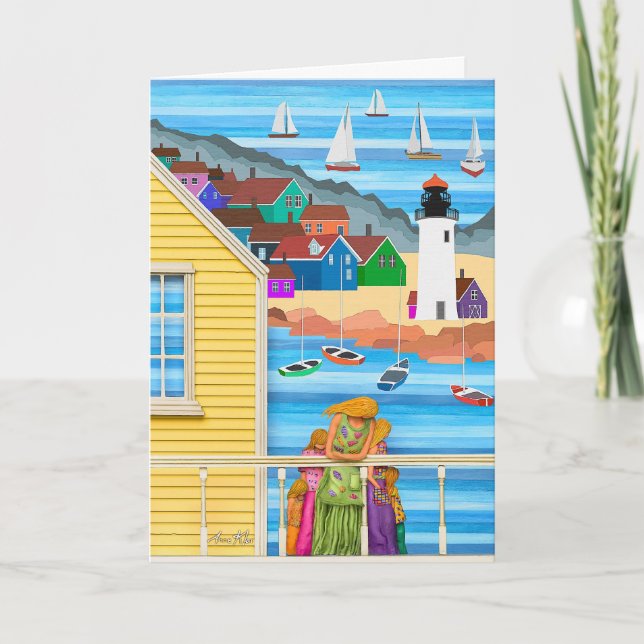 Schließlich Zuhause Karte (Vorderseite)