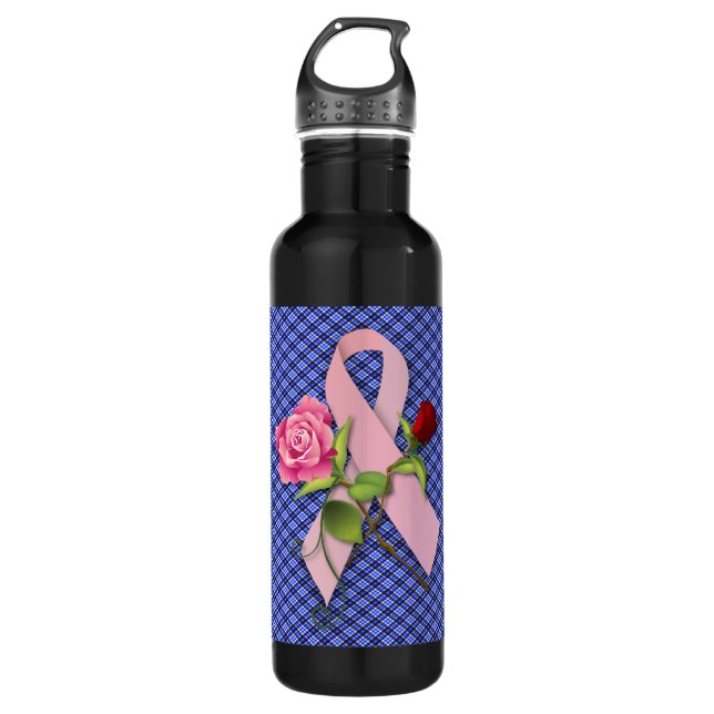 Schließung der Brustkrebserkrankung Trinkflasche (Vorderseite)