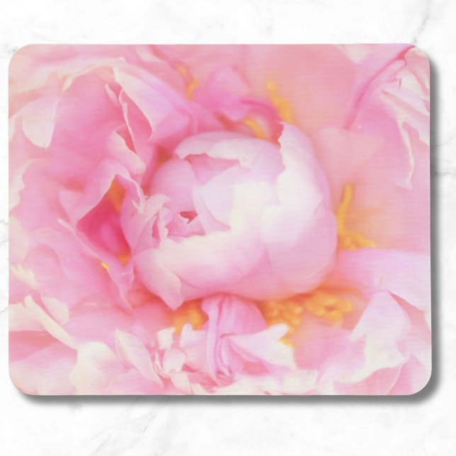 Schließung von Pink Peony Mousepad (Von Creator hochgeladen)