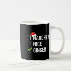 Schlimm Schöne Rote Rotschopf Weihnachtsmann Mütze Kaffeetasse