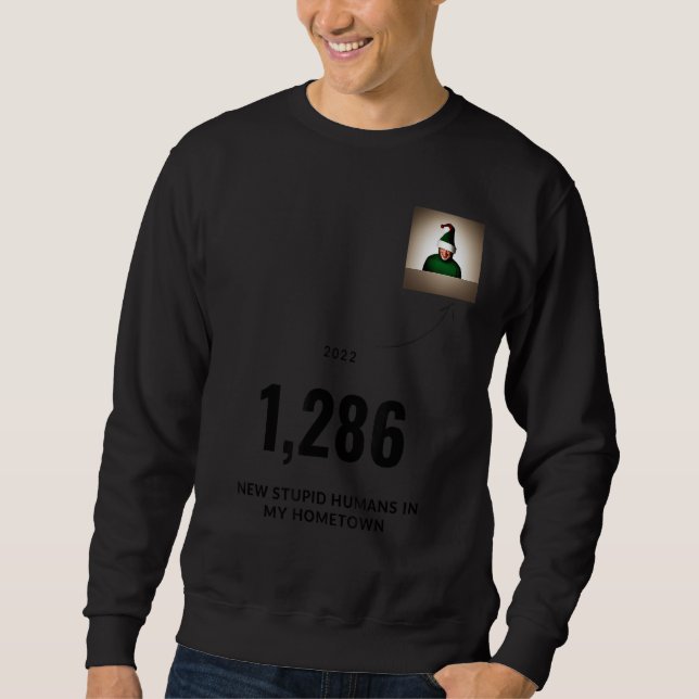 Schlimmste je farbenfroh sweatshirt (Vorderseite)