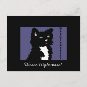 Schlimmster Albtraum! Postkarte