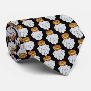 Schlips (schwarz) - Kürbisgeist Krawatte