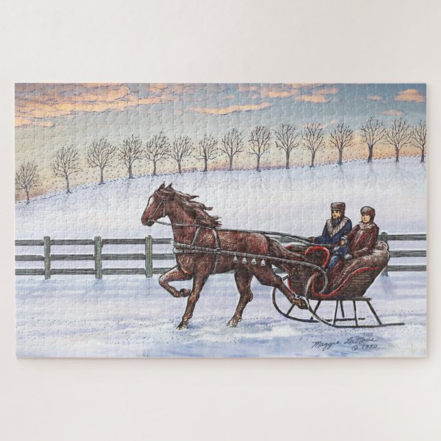 Schlitten - Buggy Reiten (Horizontal)